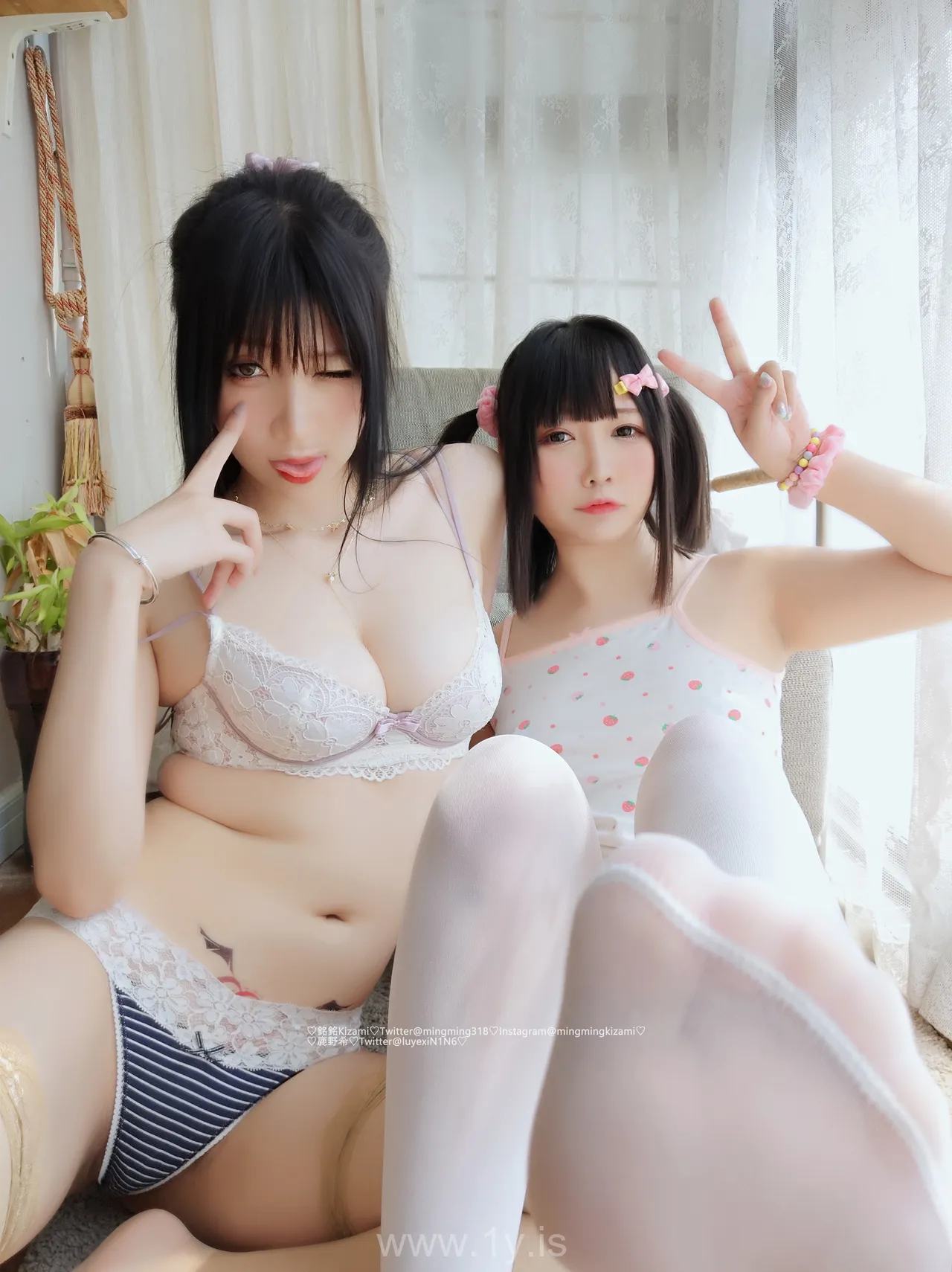 鹿野希 Vol.25 &銘銘Kizami 姐妹丝情